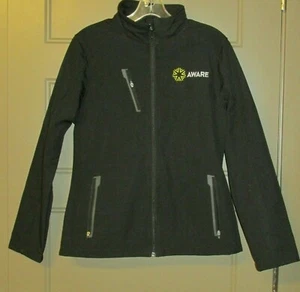 Port Authority Aware Black Wind block Zip Front Jacket NEW Women's M (X-33) - Picture 1 of 8
