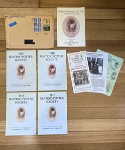 Rare BEATRIX POTTER SOCIETY Newsletters & Progress Report Years 2004 2005 Extras - Bild 1 von 4