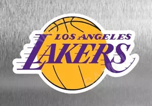Magnet Die Cut Los Angeles Lakers NBA Basketball Kühlschrank - Bild 1 von 1