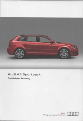 Betriebsanleitung Audi A3 Sportpack 2012 DEUTSCH 💡 - Bild 1 von 2