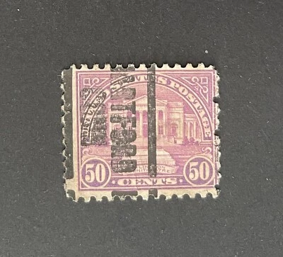 Anfiteatro Hartford, Connecticut tipo 204 precancelado 50 centavos EE. UU. #701 - CT Foto 1 de 2