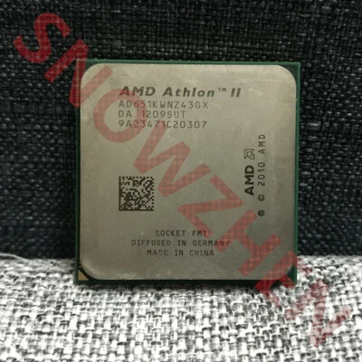 AMD Athlon II X4 651K/X CPU Quad-Core 3.0GHz 4M Socket FM1 Processors - Image 1 of 3