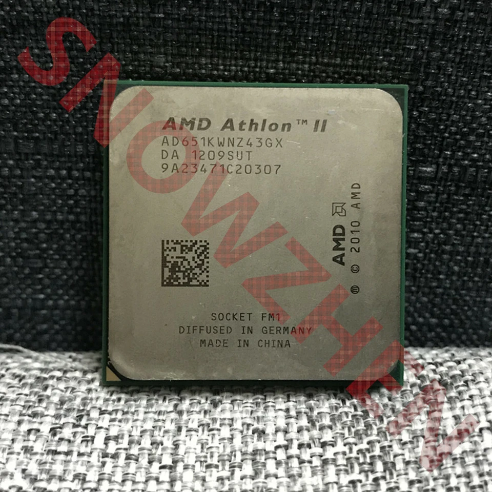 AMD Athlon II X4 651K/X CPU Quad-Core 3.0GHz 4M Socket FM1 Processors - Image 1 of 3