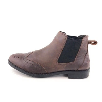 Botines Chelsea Sperry Fairpoint para mujer talla 7,5 M punta de ala cuero marrón Foto 1 de 4