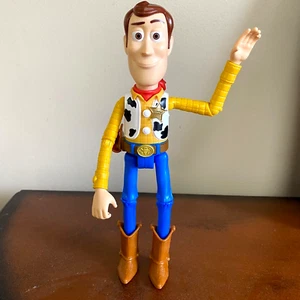 Toy Story Sheriff Woody 9" Figure Posable Action Figure Disney Pixar 2017 No Hat - Picture 1 of 5