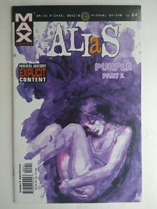 Marvel Comics Alias #24 1st Modern Appearance Purple Man, Meets Jessica Jones VF