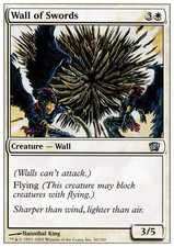 1x Wall of Swords MTG 8th Edition NM Magic Regular