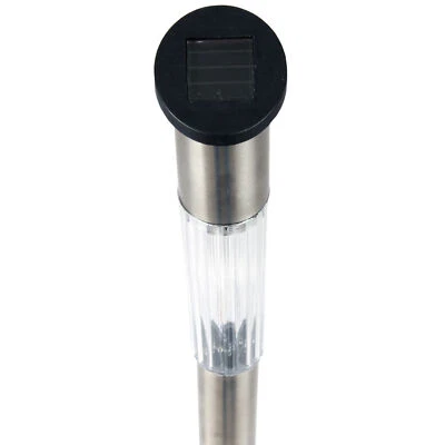 LED Solar Stecklampe XXL Lampen Garten Leuchte Lichter Erdspieß 71 cm Terrasse - Bild 1 von 4