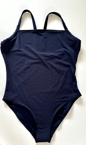 UK16 NEXT Navy Swimsuit - Picture 1 of 7