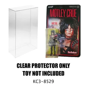 Protector For Funko Reaction Super7 Motley Crue Nikki Sixx - Picture 1 of 5