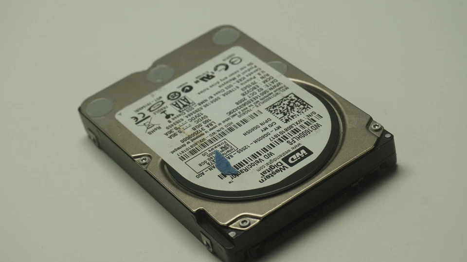 WD VelociRaptor 160GB Internal 10000RPM 2.5" (WD1600HLFS) HDD, EBCV2B, 701543 U0 - Image 1 of 1