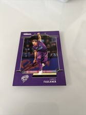 Signed James Faulkner Cricket Card