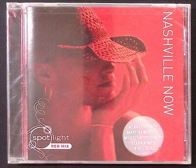 NASHVILLE NOW RED MIX KENNY CHESNEY VINCE GILL LEANN RIMES  STILL SEALED!  CD345 - Image 1 of 2