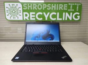 Lenovo Laptop Thinkpad L480 i5-8250U 1TB SSD 8GB RAM *CRACKED HOUSING* - Picture 1 of 24