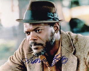 Autógrafo Samuel L. Jackson Star Wars Django Pulp Fiction Encadenado - Imagen 1 de 1