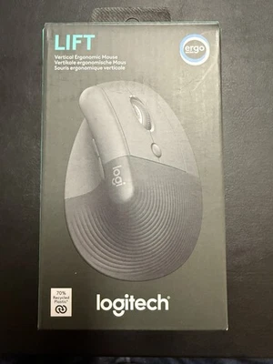 Logitech Lift Kabellose Vertikale Maus - Grafit (Rechtshänder) - Bild 1 von 3