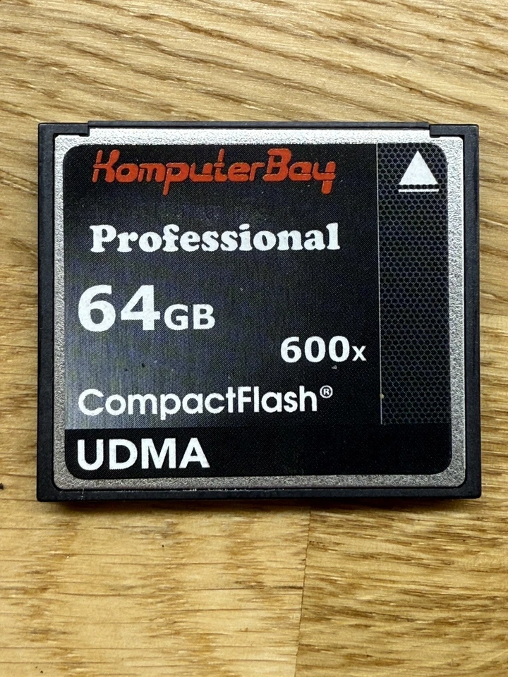 KomputerBay Professional 64GB Compact Flash Memory Card 1000x/UDMA 7 For Cameras - Image 1 of 2