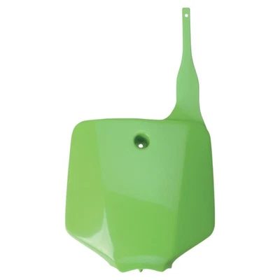 Placa de número frontal de plástico UFO - 05-12 KX verde - KA03732-026 Foto 1 de 2