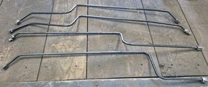 John Deere 300 312 314 316k 317 Front Coupler Hydraulic Lines Set Of 4 H2 Swap - Picture 1 of 2