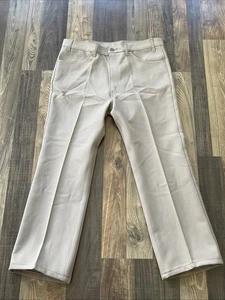 Pantaloni Levi's Vintage 10517-6122 100% Dacron PolyDress W37 L28,5 - Foto 1 di 13