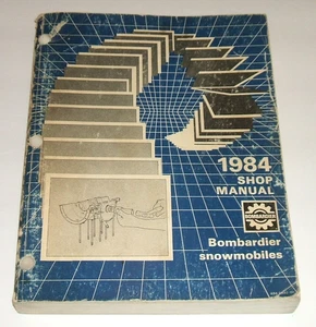 Skidoo 1984 Manual de Servicio Blizzard Citation SS-25 Sonic Safari Ski Doo Shop - Imagen 1 de 7