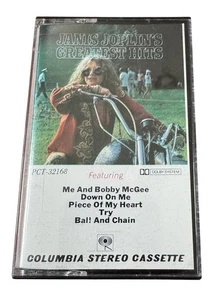 VTG Janis Joplin Greatest Hits Cassette Tape 1973 Columbia Untested Bobby McGee - Picture 1 of 4
