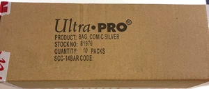 FUNDA BOLSA ULTRA PRO COMIC PLATEADA - Imagen 1 de 2