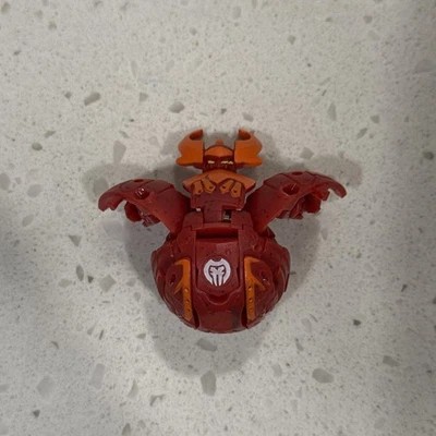 Bakugan Krakix Red Darkus DNA BakuGranite Gundalian Invaders 790G - Image 1 of 3