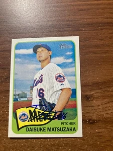 Autograph Signed Autographed Daisuke Matsuzaka Mets - Bild 1 von 1