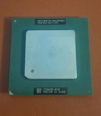 TUALATIN CPU PENTIUM III 1133 SOCKET 370 TESTED PROCESSOR RETRO PC VINTAGE LGA - Immagine 1 di 2
