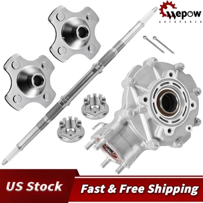 Rear Differential Axle & Wheel Hubs Kit For 88-95 Honda Fourtrax 300 TRX300FW Foto 1 de 4
