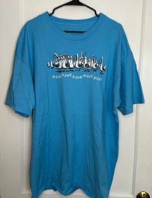 Parques da Disney Hanes tamanho 2XL azul claro MEU! Camiseta Seagull Finding Nemo - Imagem 1 de 4