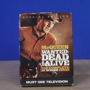 Wanted: Dead or Alive Complete Series Steve McQueen (DVD, 2013, 12-Disc Set) VG - Bild 1 von 1