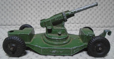 Vintage Tootsie Toy Military WW1 WW2 Anti-Aircraft Cannon Vehicle U.S.A. - Image 1 of 4
