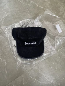 Supreme FW24 Denim Camp Cap π§’ | Black β«οΈ | Fast Shipping ππ¨π¦ - Picture 1 of 6