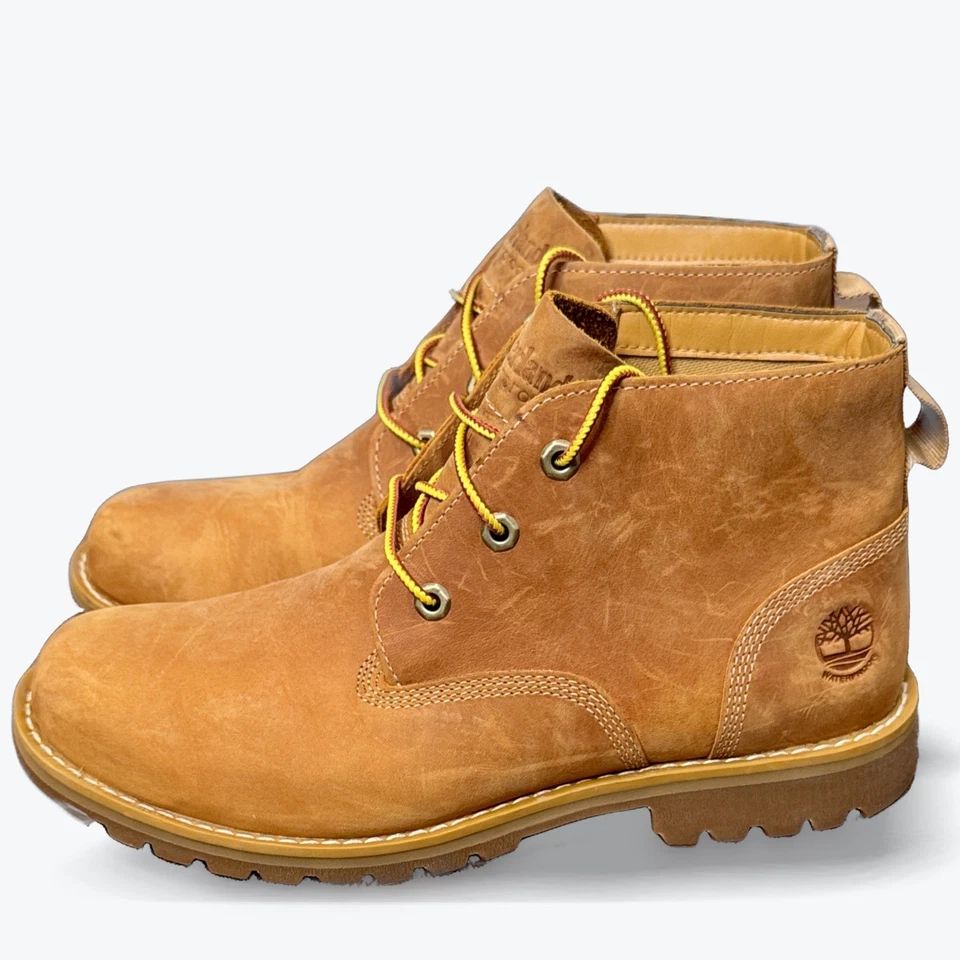 Timberland Larchmont Ankle Boots Chukka Ortholite Waterproof Nuebuck Leather 9 - Image 1 of 4