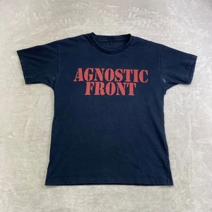 Vintage Agnostic Front New York Hardcore T Shirt Mens Size M - Picture 1 of 9