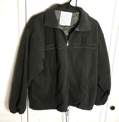 ACU GEN II ECWCS Fleece, Army Microfleece Liner, Full Zip, Medium Regular, Issue - Image 1 of 4