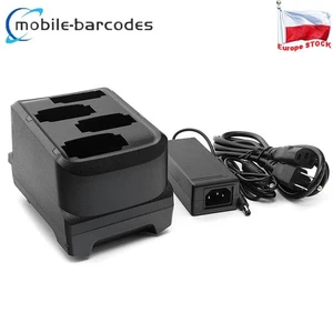EUR 4-Slot Battery Charger Cradle Charging Base for Zebra MC9300 MC930B 930P - Zdjęcie 1 z 8