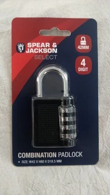 Spear & Jackson Combination Lock - Image 1 of 2