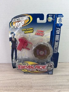 Beyblade Metal Fusion Electronic Top Lightning Dark Wolf B11 Light Attack Hasbro - Picture 1 of 3