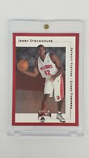 RED STAR RUBIES RUBY PARALLEL SP 2001-02 FLEER PREMIUM #12 JERRY STACKHOUSE RARE