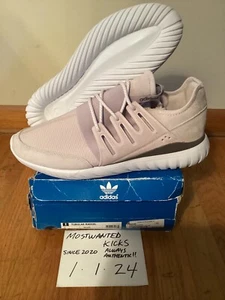 DS 2017 Adidas Tubular Radial Ice Purple Earth Men’s Sz 13 - Picture 1 of 10