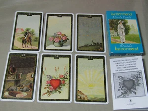 36 Orakelkarten Mlle. Lenormand orig. getreue Reproduktion von 1890 Wahrsagen - Bild 1 von 3