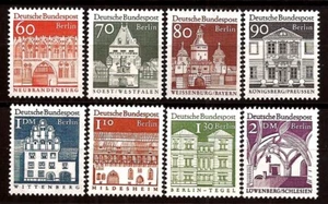 [B6619] Berlim, Komplettset 1966, postfrisch** Deutsche Gebäude, Architektur - Bild 1 von 1