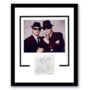 Dan Aykroyd & Jim Belushi "Blues Brothers" AUTOGRAPH Signed Framed 11x14 Display - Picture 1 of 3