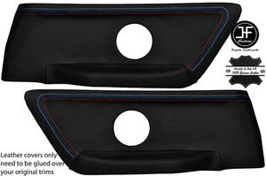 Copridorsi Posteriori In Pelle Tri Stitch 2X Per BMW E36 Cabriolet 93-98 Style2 - Foto 1 di 3