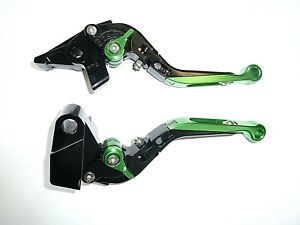Levier levers flip-up foldable repliable Gold Or Kawasaki ER6 n 650 2006-2008
