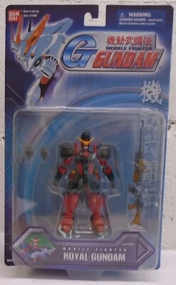Gundam Mobile Fighter Royal Gundam 4.5" Rifle Figure Bandai #11307 SEALED NEW - Image 1 of 2