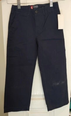 Chaps Boys Khaki Pants. Navy Blue. Size 6. Nwt. Retails $34. B28 - Image 1 of 4